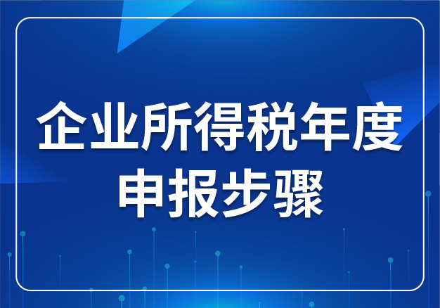 企業(yè)所得稅年度申報(bào)步驟